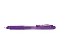 Pentel stylo-roller à gel EnerGel-X BL107, violet