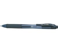 Pentel Stylo roller Energel BL 107 rétractable pointe 0,7 mm - écriture moyenne noir
