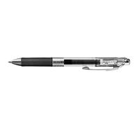 Pentel Stylo Roller Encre Gel Rétractable Energel Pure Bl77 Pointe 0,7 Mm Noir