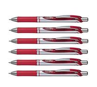 Pentel Stylo roller à encre gel EnerGel BL77 0,35 mm Rouge