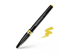 Pentel-Stylo Sesf30c Pour Documents,1 Pièce,Brosse Scientifique,Très Fin,Style Fleur,Anglais,Belle Vitesse,Encre Sèche - Type Yellow