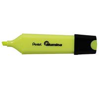 Pentel surligneur Wella Professionals Illumina Jaune à pointe biseautée large 4 mm [Lot de 4]