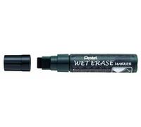 Pentel Weterase Lot de 12 Marqueurs pour Vitre Encre Noir Corps Noir