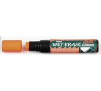 Pentel Weterase Lot de 12 Marqueurs pour Vitre Encre Orange Corps Orange