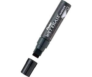 Pentel - Weterase - SMW56-A - Marqueur vitre pointe jumbo - 10x15 mm - Noir