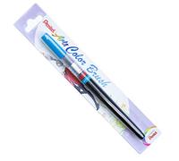 Pentel Color Brush - Pincel recargable, color azul claro
