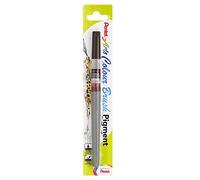 Pentel XGFP-141X Colour Brush Pigment Pinceau Nomade Recheargeable avec Encre à Pigments Marron