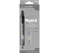 Pentel XPH802ST Porte-mine 8 mines de couleur 8 couleurs avec kit de recharge