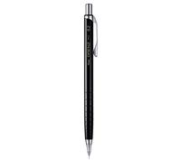 Pentel XPP502-AX ORENZ Porte-mine avec guide de mine innovant, 0,2 mm, sur carte blister, noir 0,2 mm, 1 pièce (1 pièce)