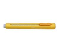 Pentel ZE80-G Lot de 12 Stylos Gommes Jaune pâle