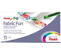 PentelArts craies pour tissu PTS étui carton 15 pièces