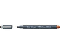 PentelArts Fineliner permanent Pointliner singuine 0,5 mm