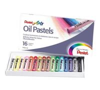 PentelArts ™l pastel PHN4, étui plastique de 16 pièces