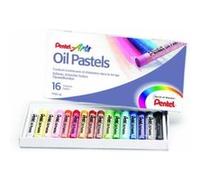 Pentel - Pastels à l'huile PHN4 - Étui en plastique de 16