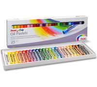 PentelArts PHN4-25 Ölpastellkreide 25er Kunststoff-Etui(S)