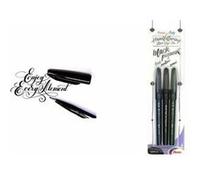 PentelArts Stylo de calligraphie Sign Pen Brush, noir Noir G