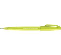 PentelArts Stylo fibre Brush Sign Pen SES15 vert citron
