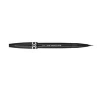 Pentel SESF30C-4 Brush Sign Pen Artist Lot de 4 stylos pinceaux avec pointe pinceau extra fine Noir/gris/rose/bleu clair