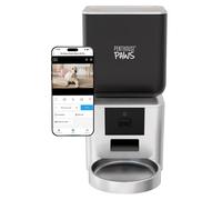 Penthouse Paws Smart Maxx HD WiFi, Mangeoire automatique pour chat et chien, avec appareil photo, 7 litres, facile à nettoyer, contrôle par application, planification des repas à distance, gamelle