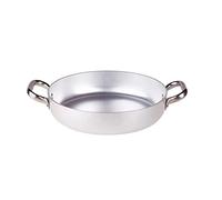 Pentole Agnelli ALMA11060 Poêle avec 2 Poignées en Acier Inoxydable, Acier Inoxydable, 60 cm