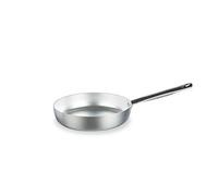 Pentole Agnelli ALMA11120 Droite 3 mm d'épaisseur avec poignée Tubulaire en Acier Inoxydable, diamètre 20 cm