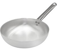 Pentole Agnelli Alma111b34 High Frying Pan,Tubular Handle,Professional Aluminium,34 Cm