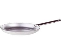 Pentole Agnelli ALMA111BB28 Sauteuse Basse à Tête Fraisée avec Poignée Tubulaire, Acier Inoxydable, 28 cm
