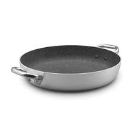 Pentole Agnelli ALSA110G28 Ligne Shark Skin Induction, Poêle antiadhésive avec 2 poignées en acier inoxydable, 28 cm