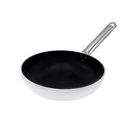 Pentole Agnelli ALSA111BS36 Saute à Sauter à Haut Fraisage Antiadhésif, Cm. 36, Argent