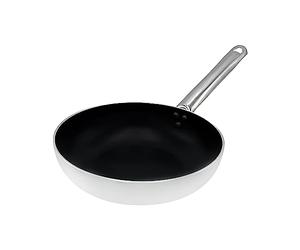 Pentole Agnelli ALSA111BS36 Saute à Sauter à Haut Fraisage Antiadhésif, Cm. 36, Argent