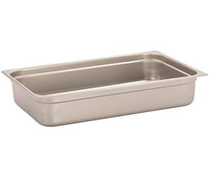 Pentole Agnelli Bassine Gastronorm 1/1, Acier Inoxydable 53x32.5x10 cm