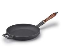 Pentole Agnelli coghsfp11124 M Slow Cook Poêle avec poignée en Bois, 24 cm, Noir