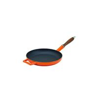 Pentole Agnelli coghsfp11128o Slow Cook Poêle avec poignée en Bois, 28 cm, Orange