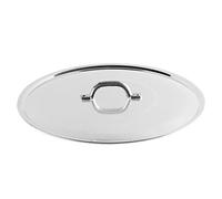 Pentole Agnelli FAMA2934 Flat Lid with Handle 34 cm Blanc