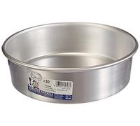 Pentole Agnelli Moule à gâteau conique FAMA43/830 Aluminium 30 x 30 x 8 cm avec rebord