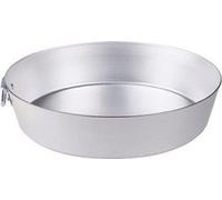 Pentole Agnelli Family Cooking Moule à gâteaux conique avec anneau, aluminium, argent, 26 cm