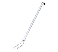 Pentole Agnelli Fourche en acier avec 2 dents, 53,2 x 3,5 x 4 cm