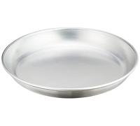 Pentole Agnelli Ligne Aluminium 3 mm Plateau à Fruits de mer 50 cm Argent