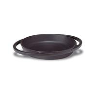 Pentole Agnelli Mini Plat en Fonte, Noir Mat 20 cm Noir