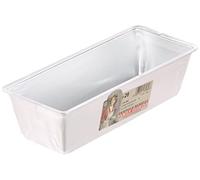 Pentole Agnelli Moule à Cake en Aluminium, Argenté 26 cm Argent
