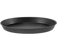Pentole Agnelli Moule cylindrique pour Pizza, Haut, en tôle Bleu, Noir 40 cm Noir
