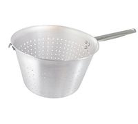 Pentole Agnelli Passoire/Tamis (scaldapasta) Épaisseur : 3 Millimètres avec Poignée Et Crochet en Acier Inoxydable Diamètre de 240 mm alma17524 Code
