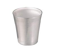 Pentole Agnelli pâtisserie et Pizza Forme en Aluminium pour Creme-Caramel Haut, Lot de 10 pièces 6.5x6.5x7 cm