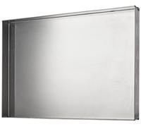 Pentole Agnelli Pâtisserie et pizza Plat à pizza rectangulaire en alliage d'aluminium 3003 avec bords droits, 60 x 40 x 4 cm