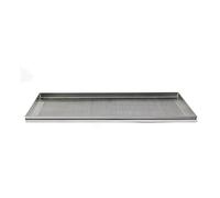 Pentole Agnelli Pâtisserie - Plat à Four Rectangulaire Pizza Line Dimension 60 x 40 x 2 cm Couleur Gris