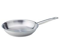 Pentole Agnelli - Poêle en Acier Inoxydable 18/10 avec Manche Tubulaire 32 cm Acier