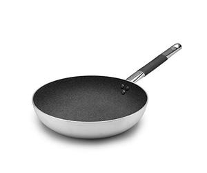 Pentole Agnelli Poêle évasée haute anti-adhésive à induction, aluminium