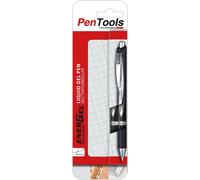 Pentools By Energel Blp77 Lot De 2 Stylos Roller À Encre Gel Pour Signature De Documents Noir