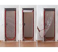 Pentrilo 13224 Porte isolante avec fermeture éclair, 1,1 x 2,1 m