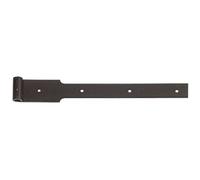 Penture à col élargi acier phorétique noir longueur 600 mm